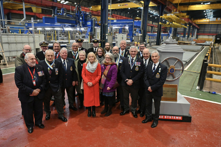 CONSTRUCTION BEGINS ON ROYAL NAVY’S FIFTH TYPE 26 FRIGATE – HMS SHEFFIELD